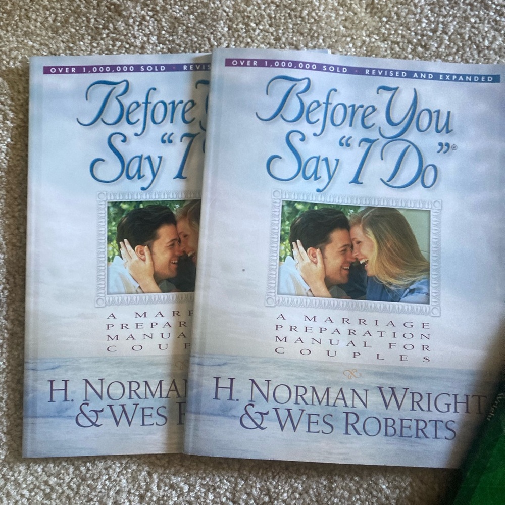 ♥️🤍💙2NEW “ HandbooksBefore You Say I Do”